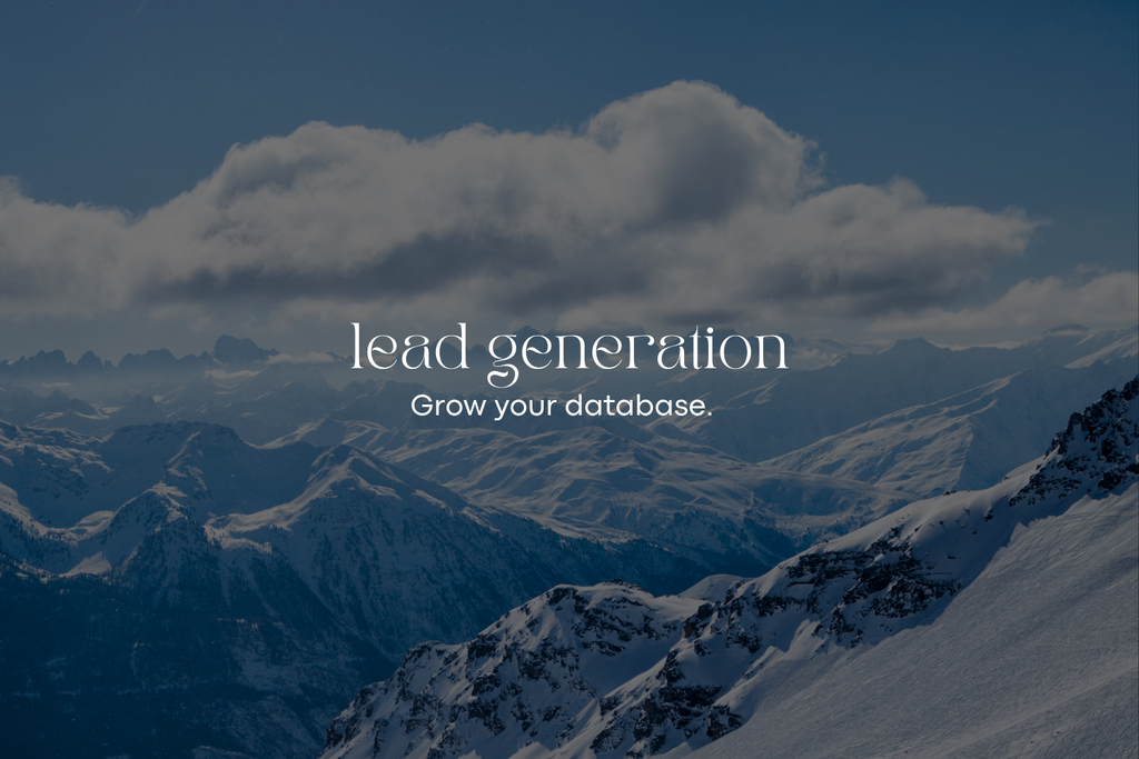 Lead Generation via Websites & The Power of Email Data Collection