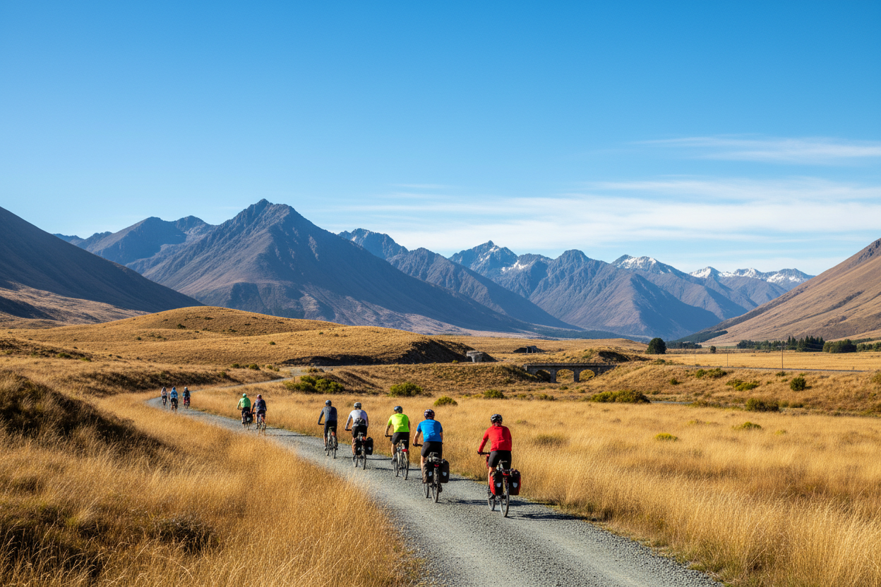 Central Otago rail trail bike ride