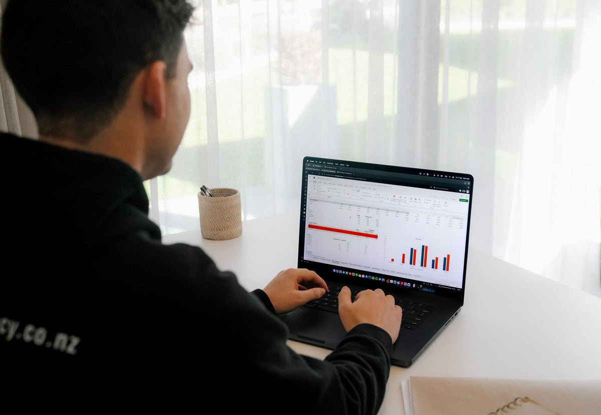 A MyAgency ads specialist reviewing campaign results